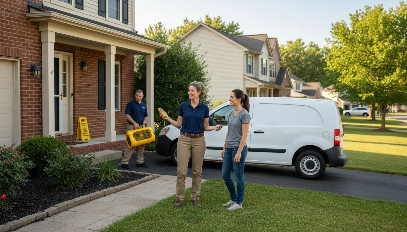 Water restoration image for Emergency Water Extraction & Cleanup in Houston, OH
